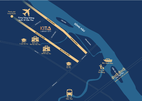 Kita Airport City Hưởng Lợi Từ Việc Nâng Cấp Mở Rộng Quốc Lộ 91